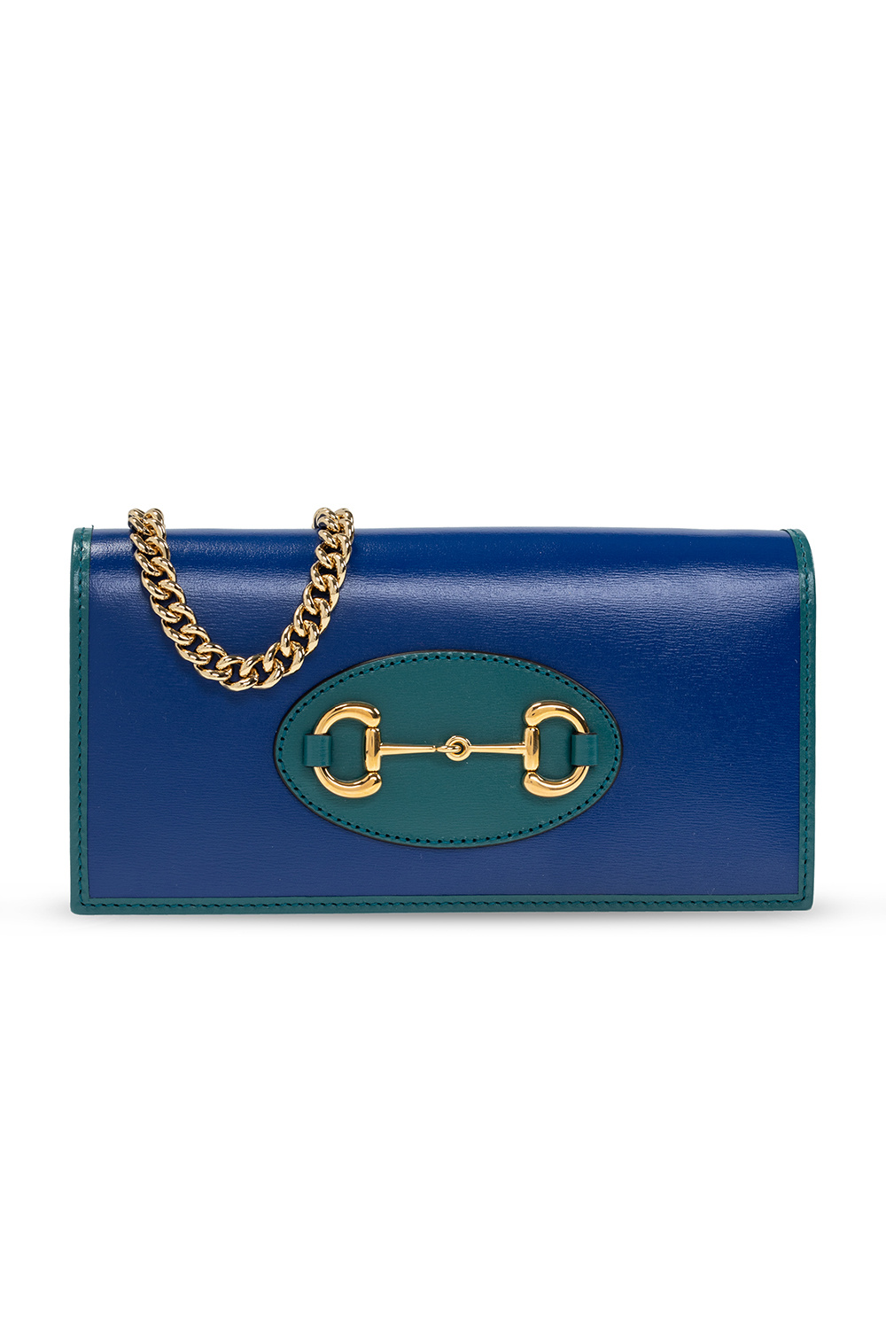 gucci Parfum ‘Horsebit 1955’ wallet with chain